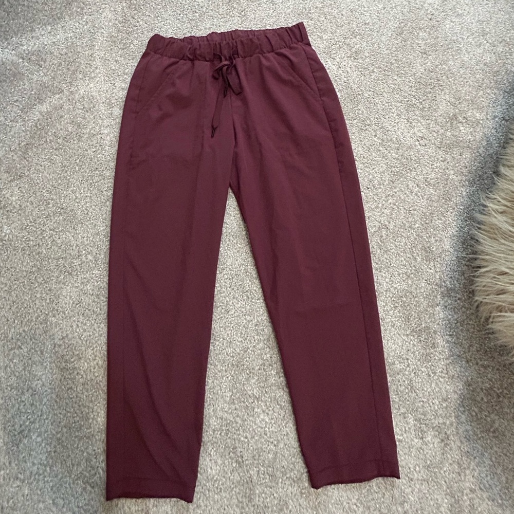 Maroon UA Casual Workout Pants